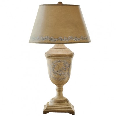 Фото Настольная лампа - стиль Американская классика - Деревянная - Купить в Интернет-магазине