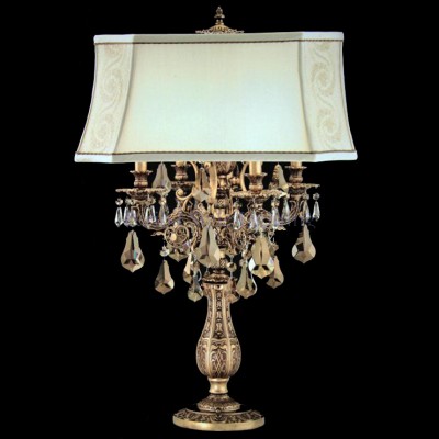 Фото Настольная лампа - стиль Американская классика - Металлическая - Купить в Интернет-магазине