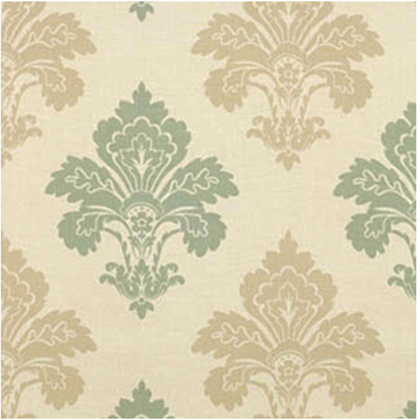 Фото Ткань портьерная с рисунком - Дамаск - стиль Английский - Бежевый - Купить в Интернет-магазине