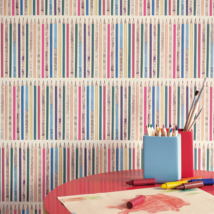 Фото Обои с рисунком - Детский рисунок - стиль Английская классика - Розовые - Купить в Интернет-магазине