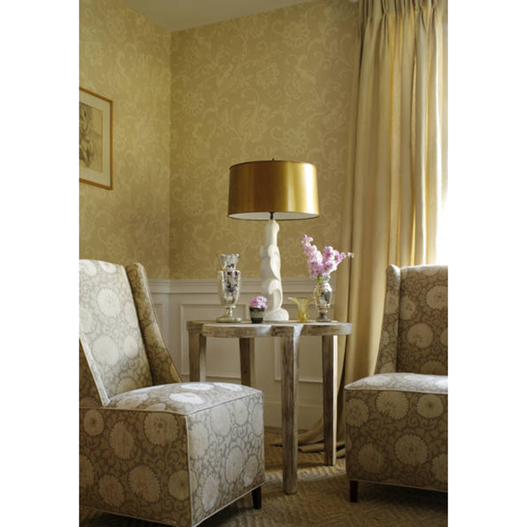 Фото Обои с рисунком - Растение - стиль Американский - Светло-серые - Купить в Интернет-магазине