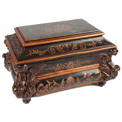 Фото Шкатулкa декоративная - стиль Классический - Композитная - Купить в Интернет-магазине