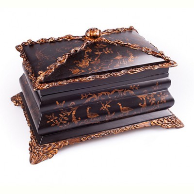 Фото Шкатулкa декоративная - стиль Классический - Композитная - Купить в Интернет-магазине