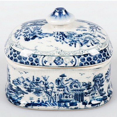 Фото Шкатулкa декоративная - стиль Классический - Керамическая - Купить в Интернет-магазине