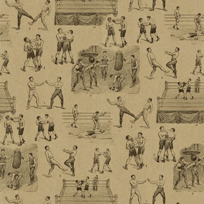 Фото Обои с рисунком - Туаль - стиль Английская классика - Бежевые - Купить в Интернет-магазине