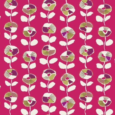 Фото Ткань портьерная с рисунком - Цветы - стиль Современный - Купить в Интернет-магазине