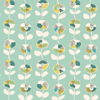 Фото Ткань портьерная с рисунком - Цветы - стиль Современный - Купить в Интернет-магазине