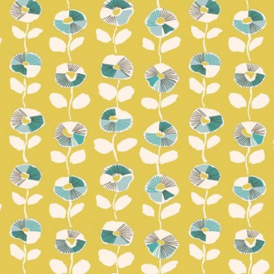 Фото Ткань портьерная с рисунком - Цветы - стиль Современный - Купить в Интернет-магазине