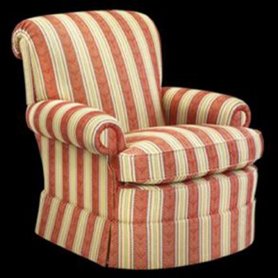 Фото Кресло обитое - стиль Английская классика - Для гостиной - удобное кресло производства США - Artistic - Draycott Design - Купить в Интернет-магазине