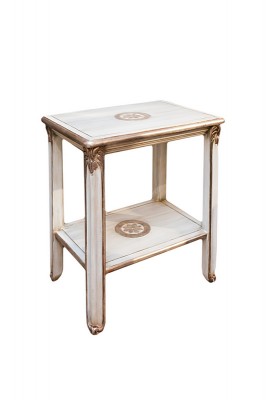 Фото Стол под лампу - стиль Французский шик - Для спальни - Купить в Интернет-магазине