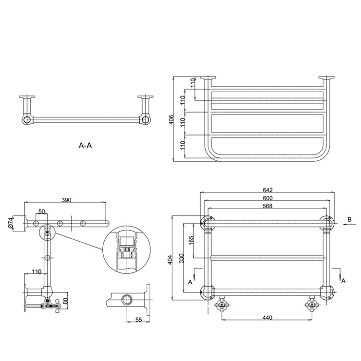 Фото Полотенцесушитель - стиль Современный - Купить в Интернет-магазине Фото Полотенцесушитель - стиль Современный - Купить в Интернет-магазине