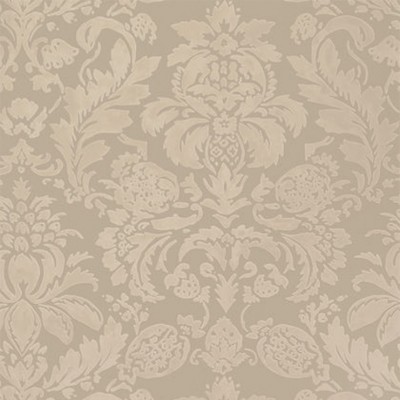 Фото Обои с рисунком - Дамаск - стиль Американский - Светло-коричневые - Купить в Интернет-магазине