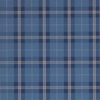 Фото Обои с рисунком - Клетка - стиль Американский - Синие - Купить в Интернет-магазине