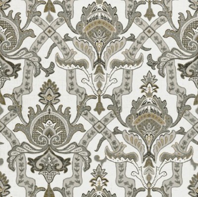 Фото Обои с рисунком - Крупный декор - стиль Американский - Белые - Купить в Интернет-магазине