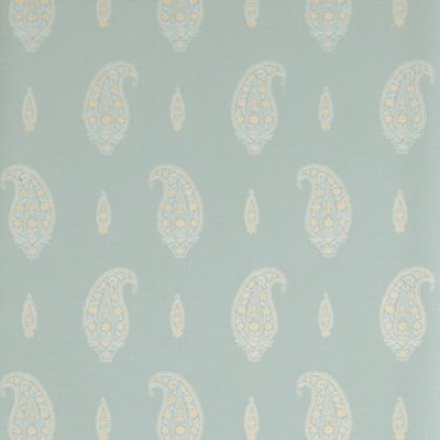 Фото Обои с рисунком - Пейсли - стиль Американский - Бирюзовые - Купить в Интернет-магазине