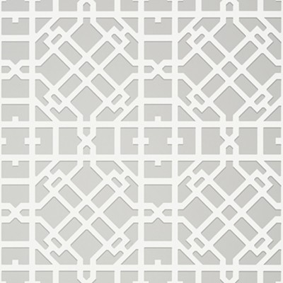 Фото Обои с рисунком - Орнамент - стиль Американский - Светло-серые - Купить в Интернет-магазине