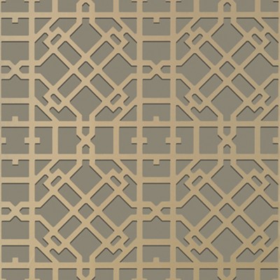 Фото Обои с рисунком - Орнамент - стиль Американский - Серые - Купить в Интернет-магазине