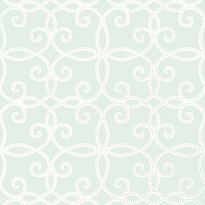 Фото Обои с рисунком - Орнамент - стиль Американский - Бирюзовые - Купить в Интернет-магазине