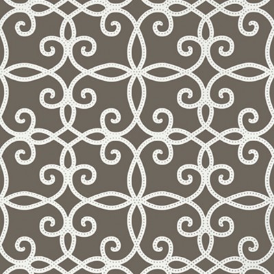 Фото Обои с рисунком - Орнамент - стиль Американский - Серые - Купить в Интернет-магазине