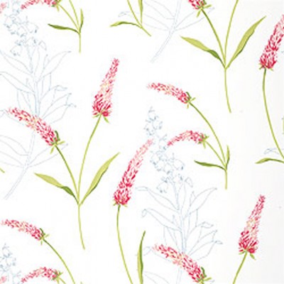 Фото Обои с рисунком - Растение - стиль Американский - Белые - Купить в Интернет-магазине