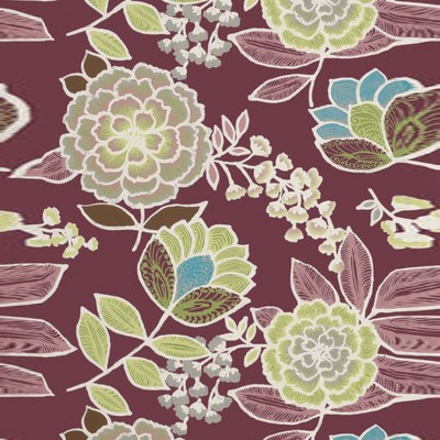 Фото Обои с рисунком - Цветы - стиль Американский - Фиолетовые - Купить в Интернет-магазине