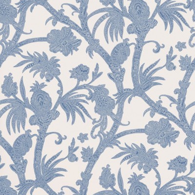 Фото Обои с рисунком - Растение - стиль Американский - Белые - Купить в Интернет-магазине