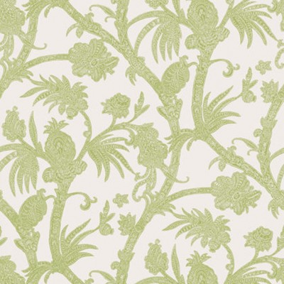 Фото Обои с рисунком - Растение - стиль Американский - Белые - Купить в Интернет-магазине