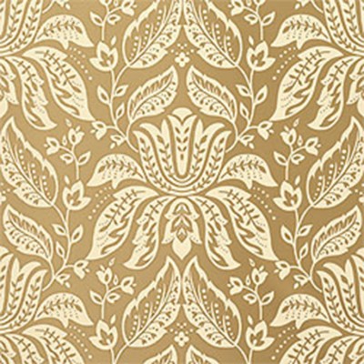 Фото Обои с рисунком - Дамаск - стиль Американский - Золотые - Купить в Интернет-магазине