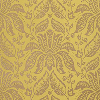 Фото Обои с рисунком - Дамаск - стиль Американский - Желтые - Купить в Интернет-магазине