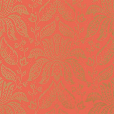 Фото Обои с рисунком - Дамаск - стиль Американский - Красные - Купить в Интернет-магазине