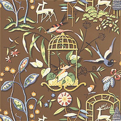 Фото Обои с рисунком - Анималистический принт - стиль Американский - Коричневые - Купить в Интернет-магазине