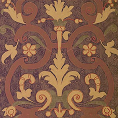 Фото Обои с рисунком - Завиток - стиль Американский - Фиолетовые - Купить в Интернет-магазине