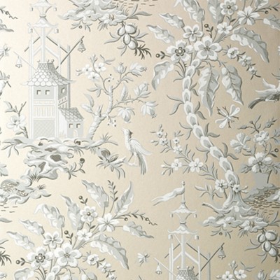 Фото Обои с рисунком - Крупный декор - стиль Американский - Светло-коричневые - Купить в Интернет-магазине