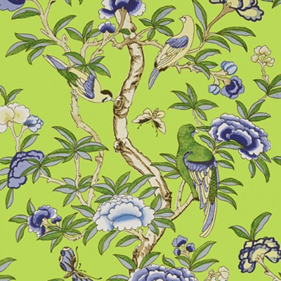 Фото Обои с рисунком - Крупный декор - стиль Американский - Зеленые - Купить в Интернет-магазине