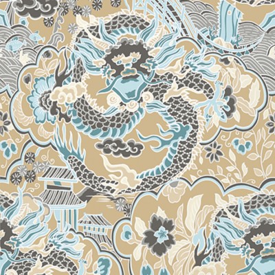 Фото Обои с рисунком - Крупный декор - стиль Американский - Бежевые - Купить в Интернет-магазине