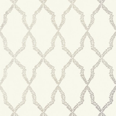 Фото Обои с рисунком - Орнамент - стиль Американский - Белые - Купить в Интернет-магазине