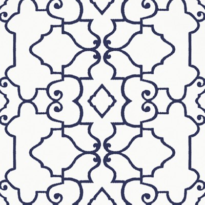 Фото Обои с рисунком - Орнамент - стиль Американский - Белые - Купить в Интернет-магазине