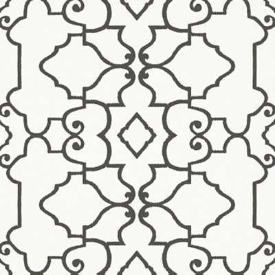 Фото Обои с рисунком - Орнамент - стиль Американский - Белые - Купить в Интернет-магазине