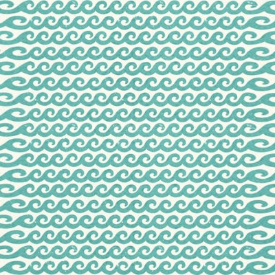 Фото Обои с рисунком - Мелкий принт - стиль Американский - Бирюзовые - Купить в Интернет-магазине