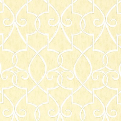 Фото Обои с рисунком - Орнамент - стиль Американский - Желтые - Купить в Интернет-магазине