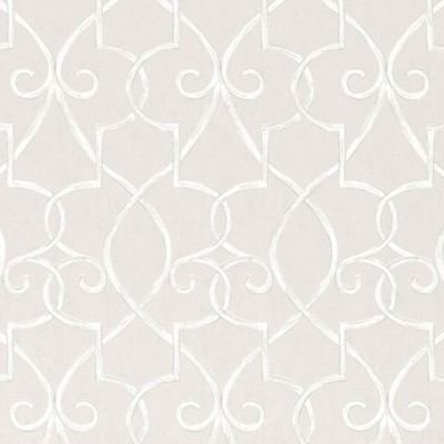 Фото Обои с рисунком - Орнамент - стиль Американский - Светло-серые - Купить в Интернет-магазине