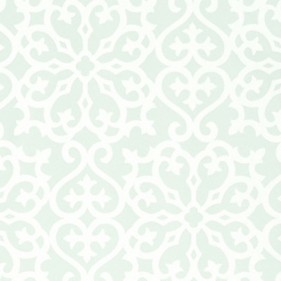 Фото Обои с рисунком - Орнамент - стиль Американский - Бирюзовые - Купить в Интернет-магазине