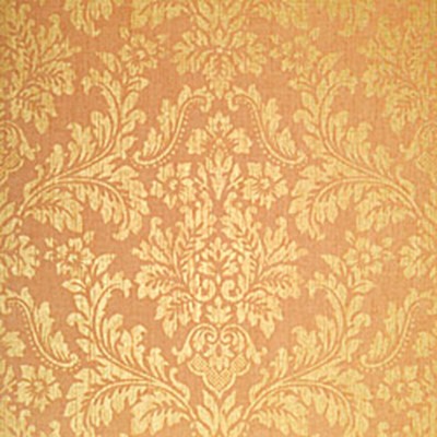 Фото Обои с рисунком - Дамаск - стиль Американский - Оранжевые - Купить в Интернет-магазине