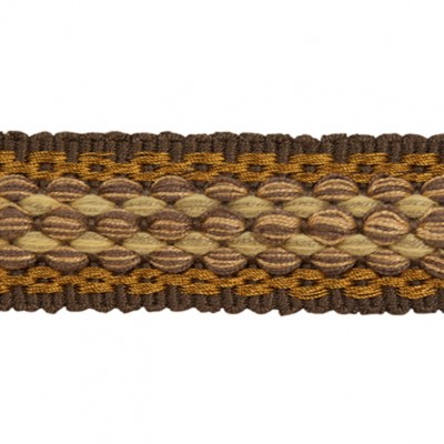 Фото Отделка для текстильных изделий - Тесьма - стиль Английский - Коричневая - Купить в Интернет-магазине