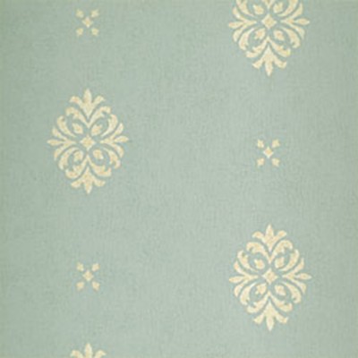 Фото Обои с рисунком - Крупный декор - стиль Американский - Бирюзовые - Купить в Интернет-магазине