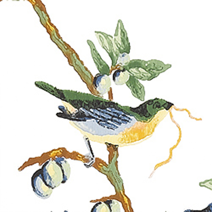 Фото Обои с рисунком - Анималистический принт - стиль Американский - Белые - Купить в Интернет-магазине