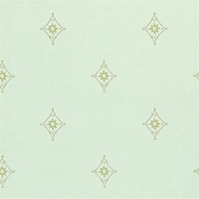 Фото Обои с рисунком - Мелкий принт - стиль Американский - Бирюзовые - Купить в Интернет-магазине