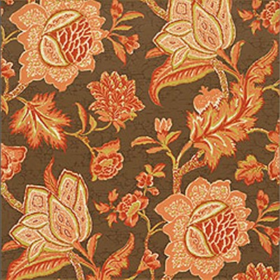 Фото Обои с рисунком - Цветы - стиль Американский - Коричневые - Купить в Интернет-магазине