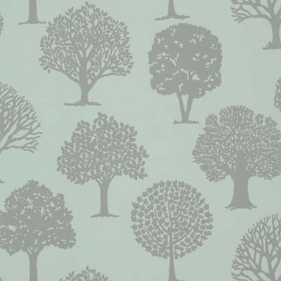 Фото Обои с рисунком - Крупный декор - стиль Американский - Бирюзовые - Купить в Интернет-магазине