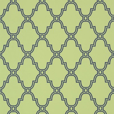 Фото Обои с рисунком - Орнамент - стиль Американский - Зеленые - Купить в Интернет-магазине